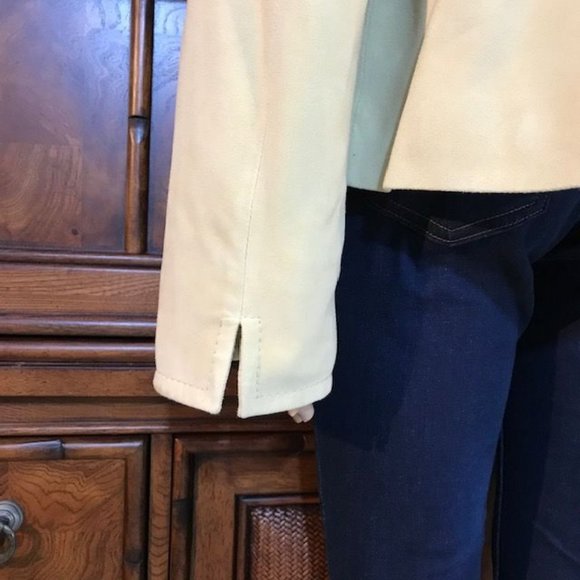 Jones New York Buttercream Genuine Suede Jacket - Picture 11 of 14